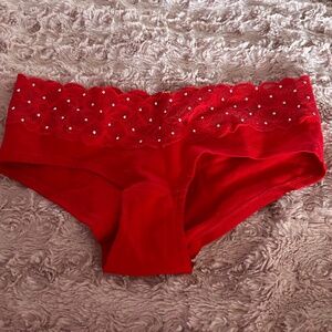 PINK Victoria’s Secret Red Panties